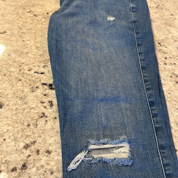 Express High Rise Skinny Jeans Size 12 - Picture 3 of 7